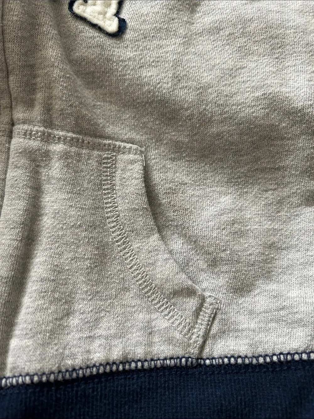 2 GAP hoodie sweatshirts - size 5 and size S (6-7)
